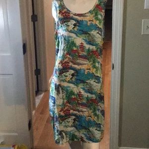 Dressing Clio Asian theme shirt dress